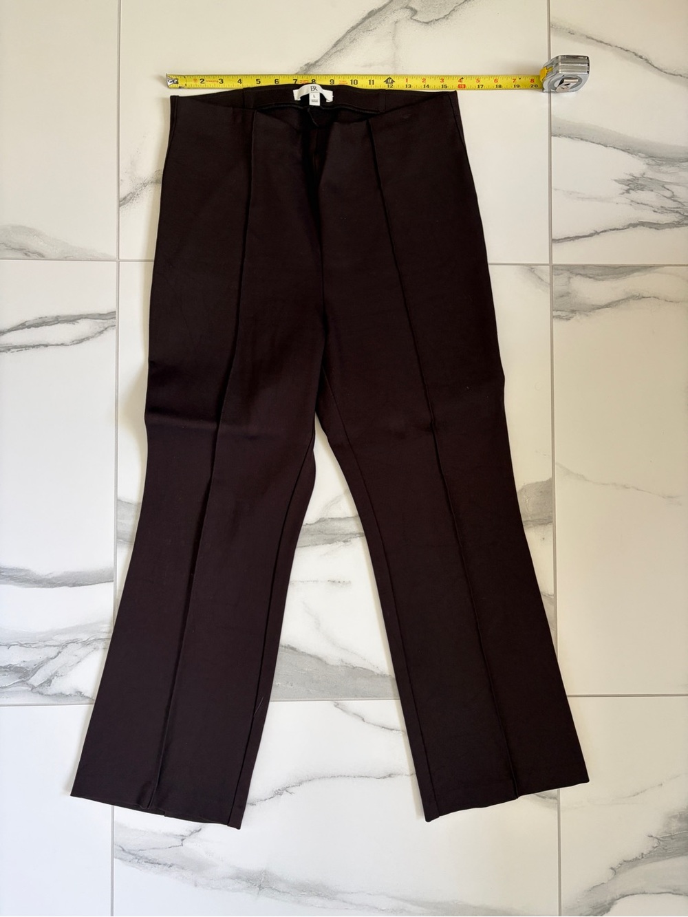 Banana Republic everywhere ponte ankle  Pants in chocolate ganache